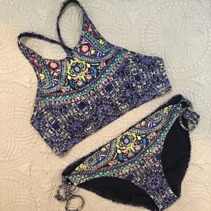 Athleta bikini and long sleeve Sun shirt